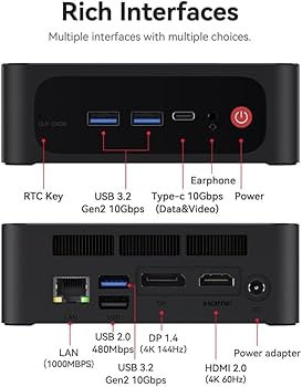 ミニPC Beelink SER5 MAX 5800H 16GB DDR4+500G SS Amazon.com: Beelink SER5 MAX Mini PC, AMD Ryzen 7 6800H(8C